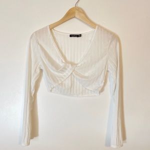 Boohoo crop top